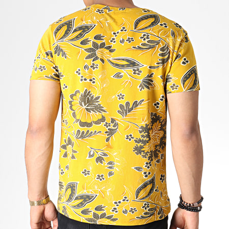 MTX - Tee Shirt Floral ZT5061 Jaune