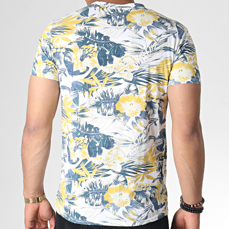 MTX - Tee Shirt ZT5057 Blanc Floral