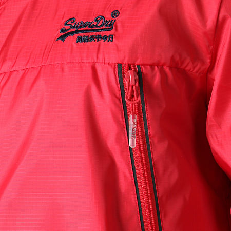 Superdry - Coupe-Vent Offshore Packable Cagoule M50105PU Rouge
