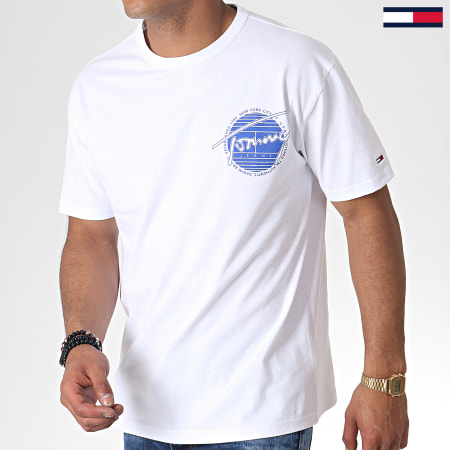 Tommy Jeans - Tee Shirt Back Graphic 6483 Blanc