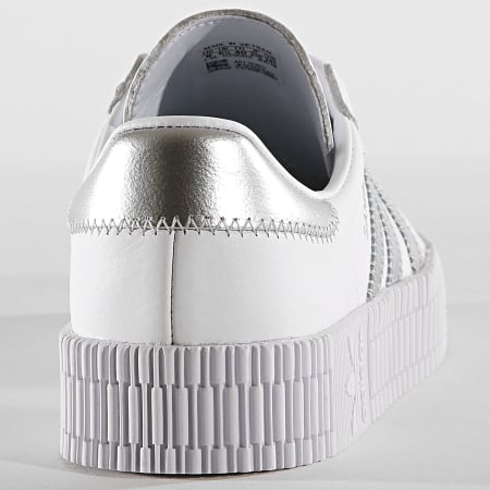 Adidas Originals - Baskets Femme Sambarose EE9017 Footwear White Silver Metal Core Black
