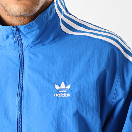 Adidas Originals - Veste De Sport A Bandes Lock Up ED6093 Bleu