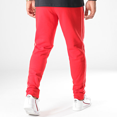 Adidas Originals - Pantalon Jogging A Bandes 3 Stripes EJ9694 Rouge
