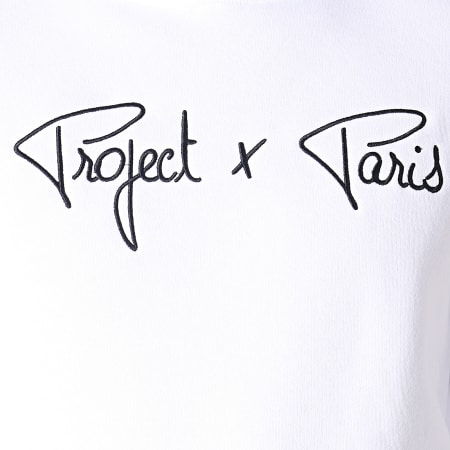 Project X Paris - Sweat Capuche 1920010 Blanc