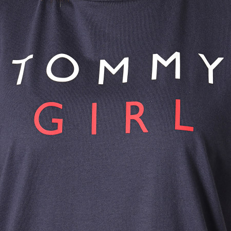Tommy Jeans - Robe Tee Shirt Femme Night 1638 Bleu Marine