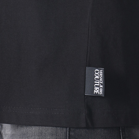 Versace Jeans Couture - Tee Shirt UUP Regular MC Medal B3GUA7TB Noir