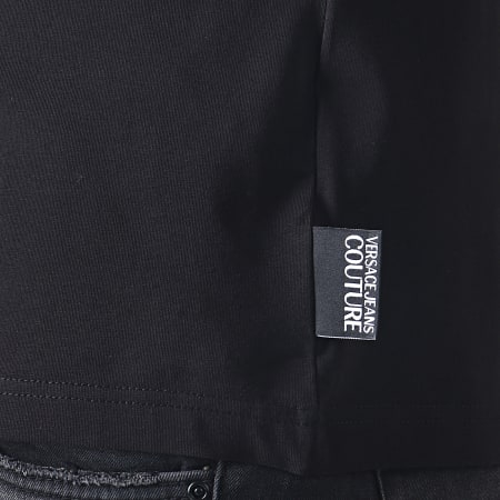 Versace Jeans Couture - Tee Shirt UUP Slim MC 8C B3GUA7TI Noir Doré
