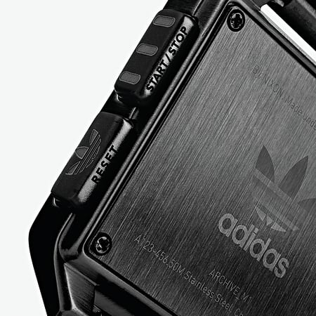 Adidas Originals - Montre Archive M1 Z01001 All Black