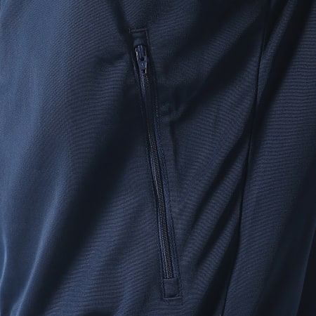 Adidas Originals - Veste Zippée A Bandes Firebird TT ED6070 Bleu Marine Blanc