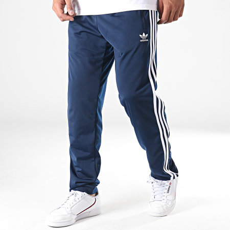 adidas - Pantalon Jogging A Bandes Firebird TP ED7010 Bleu Marine 