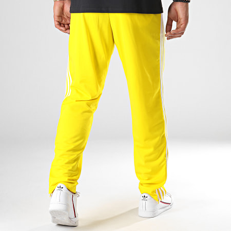 Adidas Originals - Pantalon Jogging A Bandes Firebird TP ED7014 Jaune Blanc