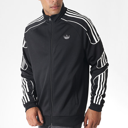 Adidas Originals - Veste Zippée A Bandes FStrike TT ED7209 Noir Blanc