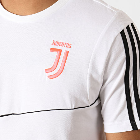 Adidas Performance - Tee Shirt A Bandes Juventus DX9132 Blanc