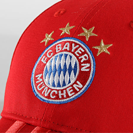 Adidas Performance - Casquette 3 Stripes Bayern München DY7677 Rouge