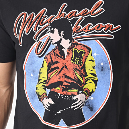 Michael Jackson - Tee Shirt MC449 Noir
