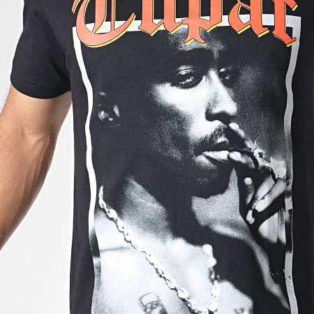 T-Shirt Unisexe Tupac Makaveli Officiel - Gris Acid Wash - 100% Coton