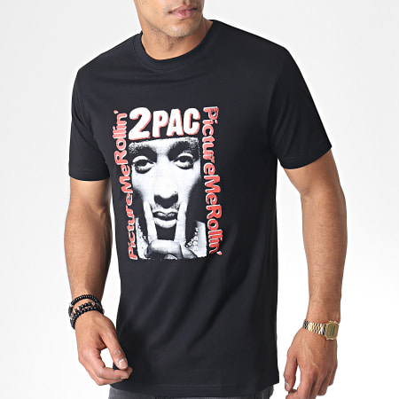 Tupac - Tee Shirt 2pac MT1121 Noir