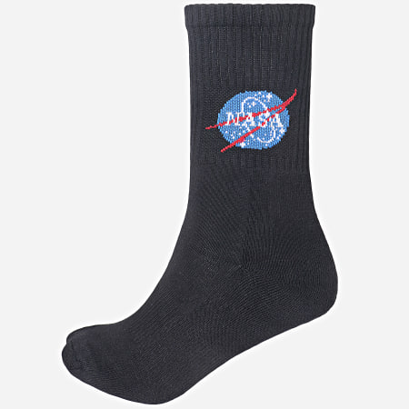 NASA - Paire De Chaussettes Logo Noir