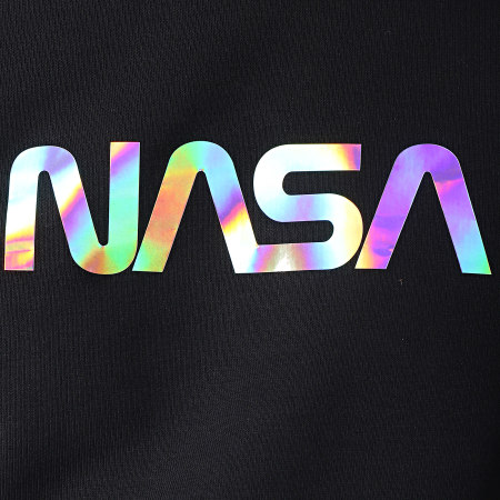 NASA - Sweat Crewneck Iridescent Skid Noir