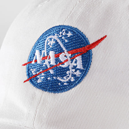 NASA - Casquette Baseball MT533 Blanc
