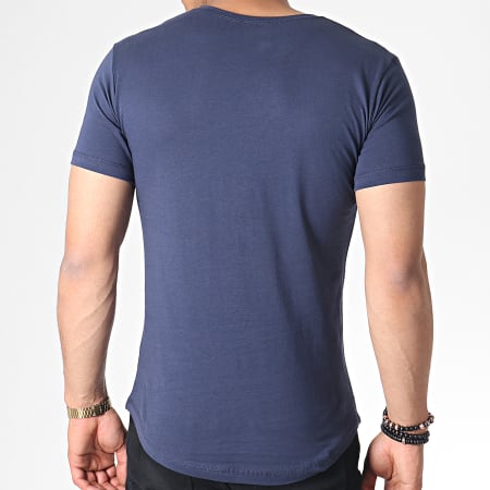 Classic Series - Tee Shirt Oversize 270 Bleu Marine