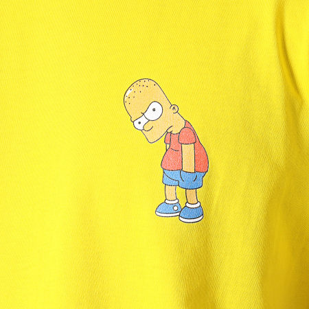 The Simpsons - Tee Shirt Trouble Maker Jaune