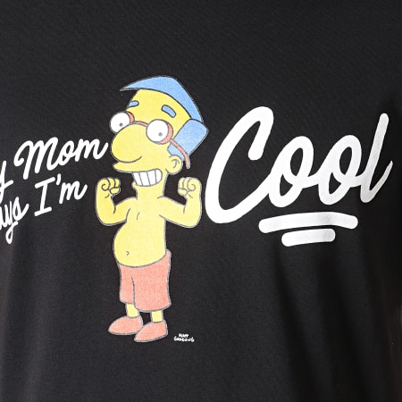 The Simpsons - Tee Shirt I'm Cool Noir