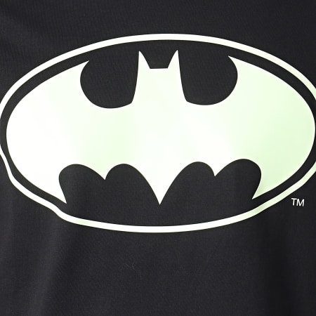 DC Comics - Tee Shirt Manches Longues Glow In The Dark Noir