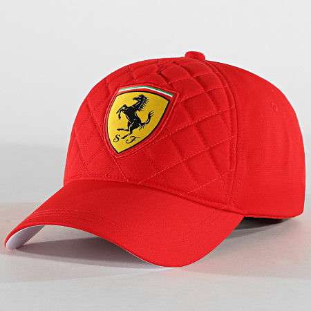 Ferrari - Casquette Quilted Ferrari Rouge
