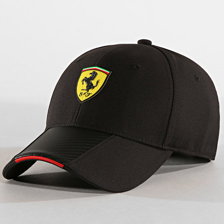 Ferrari - Casquette Scudetto Carbon Strip Noir