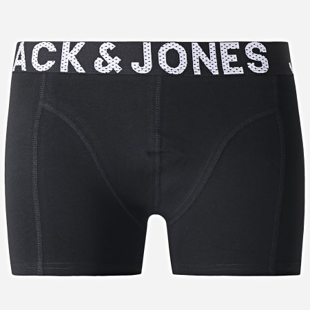 Jack And Jones - Lot De 3 Boxers Fast Food Noir