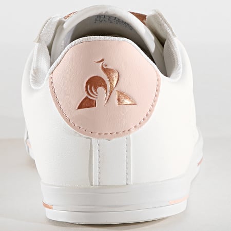 Le Coq Sportif - Baskets Femme Agate Boutique Premium 1920237 Optical White Cloud Pink
