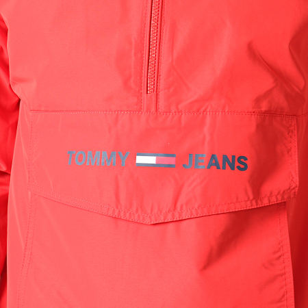 Tommy Jeans - Veste Outdoor Light Weight Popover 6487 Rouge