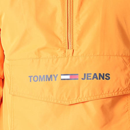 Tommy Jeans - Veste Outdoor Light Weight Popover 6487 Orange