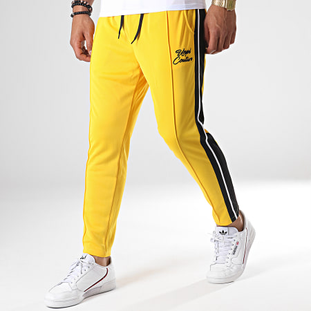 Pantalon Jogging Garçon - Taille Élastique, Coton - Motif Dinosaure, Jaune - Pour Sport, Maison, École, Fête
