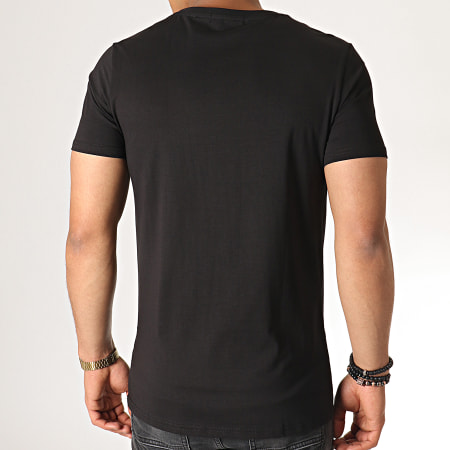 KZR - Tee Shirt Strass 89072 Noir