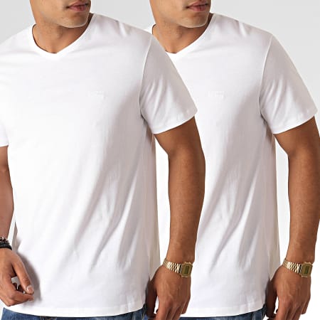 BOSS - Set di 2 magliette 50325401 Bianco