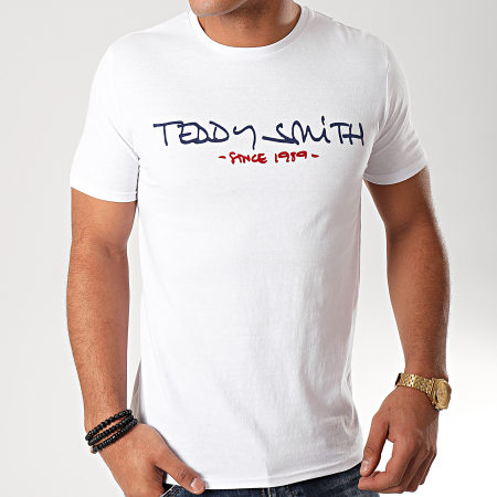 Teddy Smith - Tee Shirt Ticlass 2 Blanc