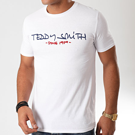Teddy Smith - Tee Shirt Ticlass 2 Blanc