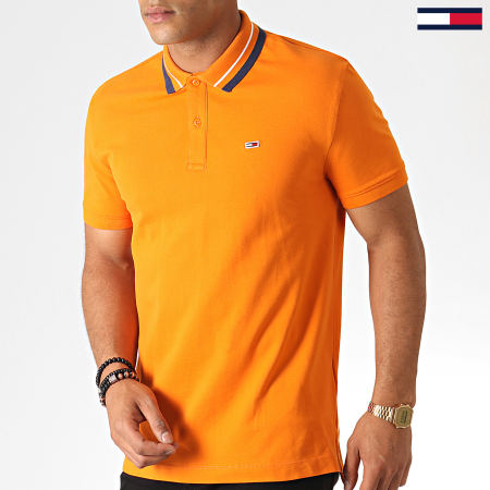 Tommy Hilfiger - Polo Manches Courtes Classics Stretch 5509 Orange