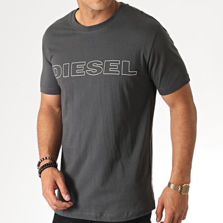 Diesel - Tee Shirt Jake 00CG46-0DARX Gris Anthracite