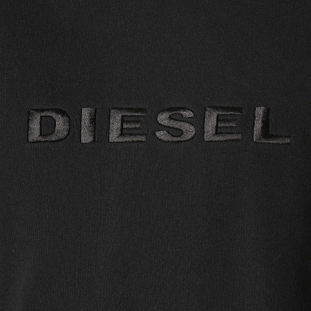 Diesel - Sweat Crewneck A Bandes Willy 00CS7C-0HASE Noir
