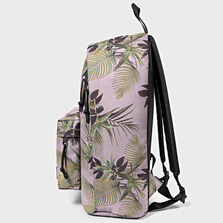 Eastpak - Sac A Dos Floral Out Of Office Rose Vert