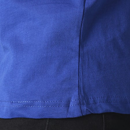 Classic Series - Tee Shirt 3346 Bleu Roi Beige