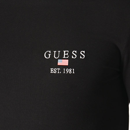 Guess - Tee Shirt Manches Longues M93I24-J1300 Noir 