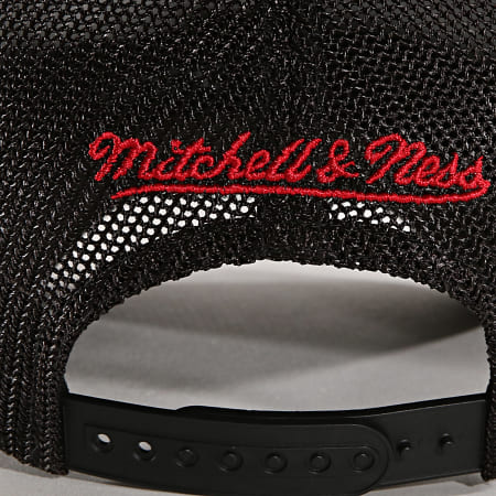 Mitchell and Ness - Casquette Trucker 110 Miami Heat Noir