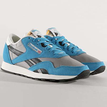 reebok classic t shirt homme cyan