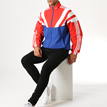 Adidas Originals - Veste De Sport A Bandes Balanta 96 EE2338 Bleu Roi Blanc Rouge