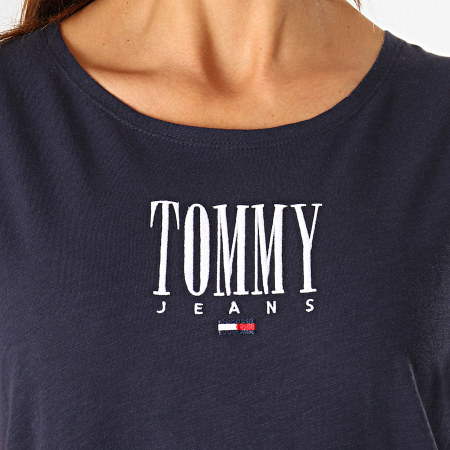 Tommy Hilfiger - Robe Femme Graphic Seam Detail 6792 Bleu Marine
