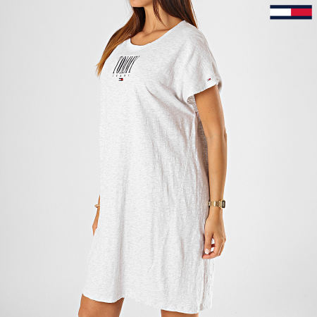 Tommy Jeans - Robe Femme Graphic Seam Detail 6792 Gris Chiné